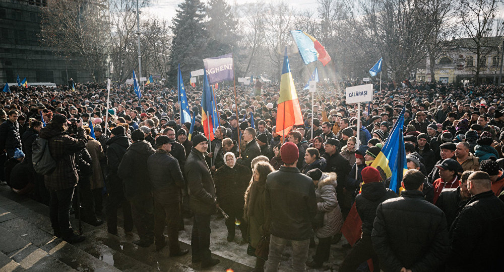 Protesters Break into Parliament in Moldova