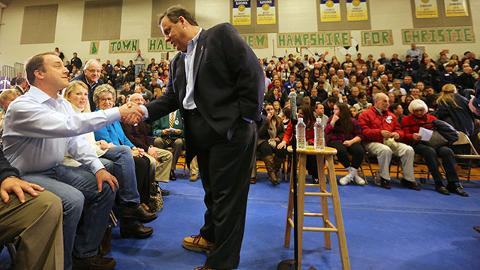 Christie returns to New Hampshire for presidential campaign