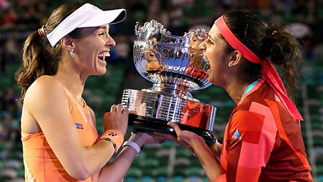 Sania-Martina makes it to the third finals of Grand Slam doubles