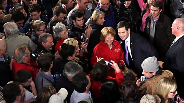 Among GOP rivals to Trump and Cruz, Rubio has most cash