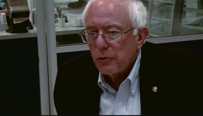 Bernie Sanders spars with Larry David on 'Saturday Night Live'