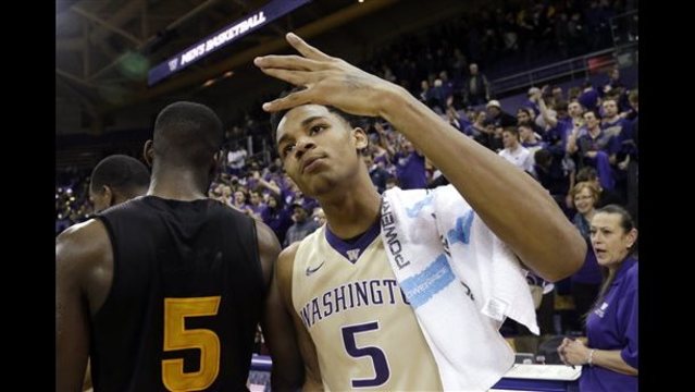 Anderson leads No. 23 Arizona past Washington 77-72
