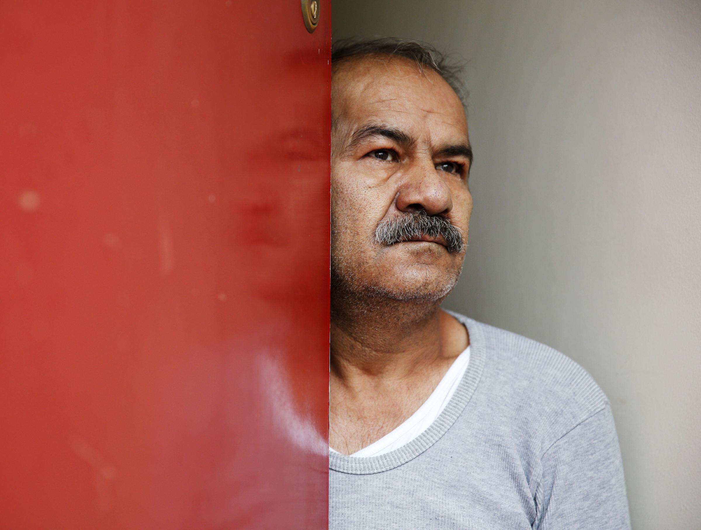 UK asylum-seekers: Red doors 'mark' us as abuse targets