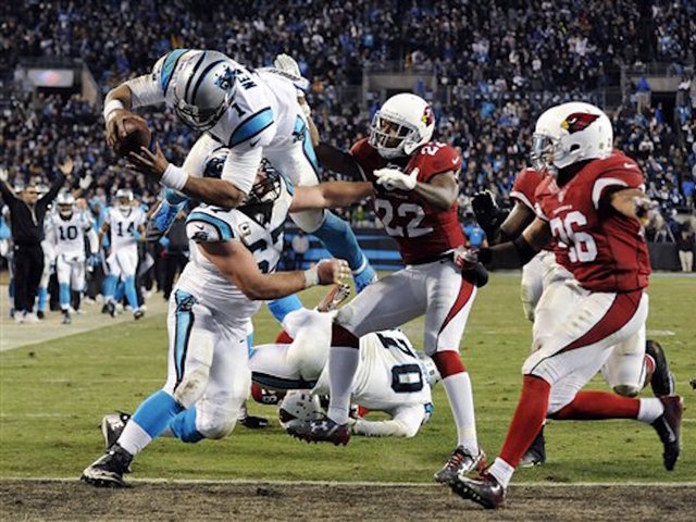 Panthers Crush Cardinals On Their Way to Super Bowl